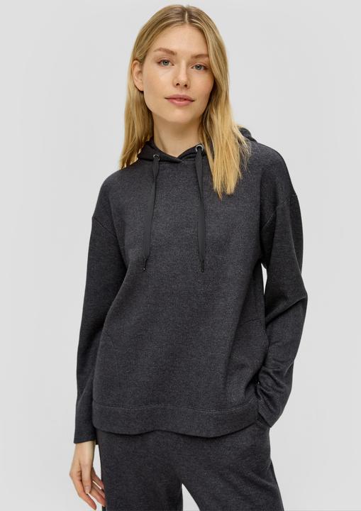 Produktbild s.Oliver Sweatshirt Hoodie aus Viskosemix (42)