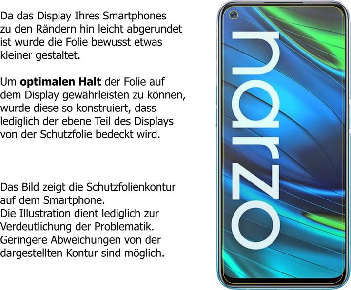 Produktbild Dipos Blickschutzfolie 4-Way Privacy (1 Stk., Realme Narzo 20 Pro)