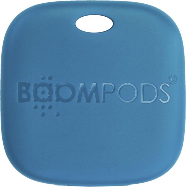 Produktbild Boompods Boomtag Rechargeable Duo Pack Blue & Black (iOS)