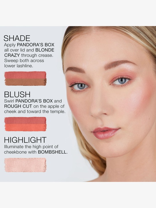 Actual product image NARS Cosmetics Pure Luxury Light Reflecting Cheek & Eye Palette