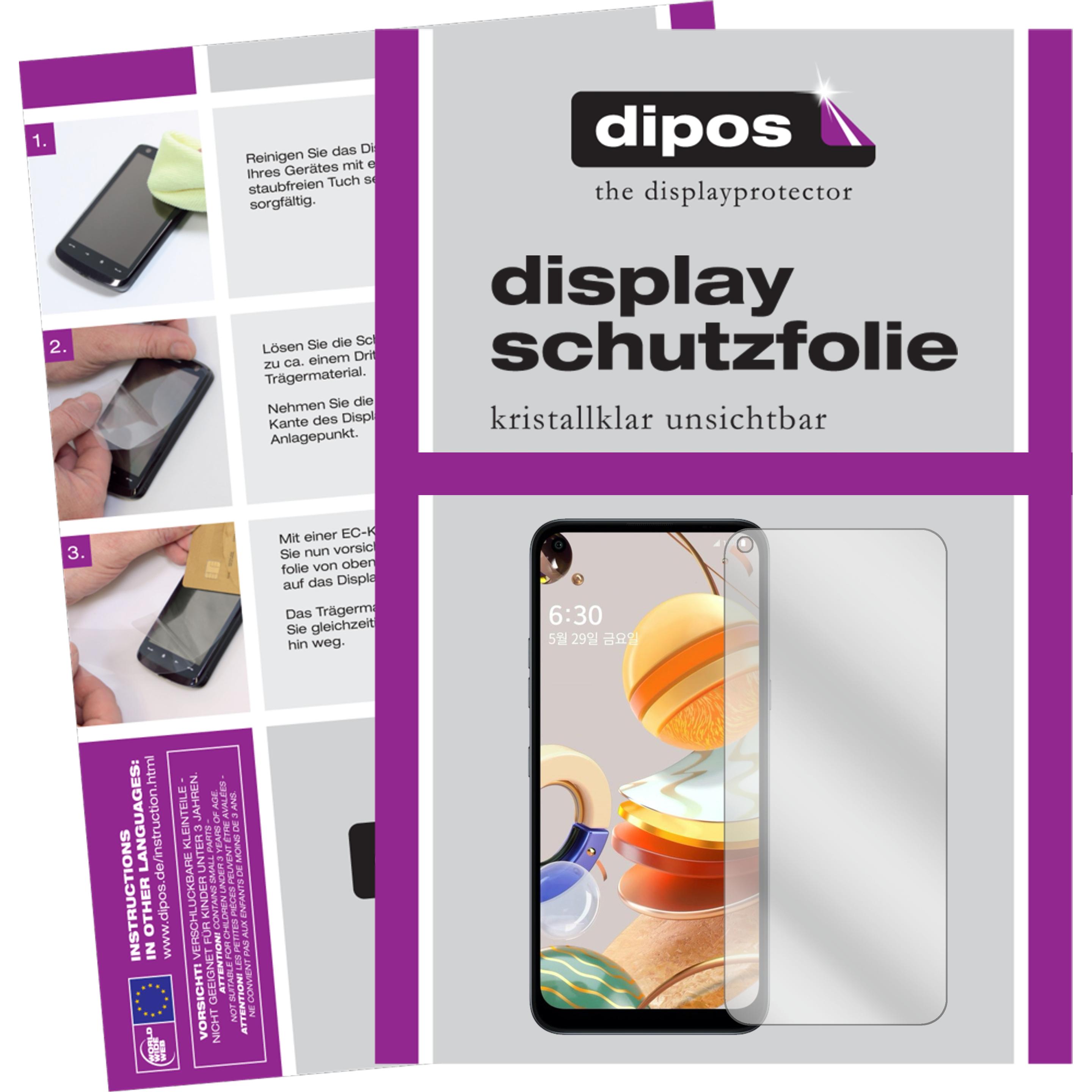 Thumbnail - Dipos Displayschutzfolie Crystalclear (6 Stück, Lg q61), Smartphone Schutzfolie, Transparent