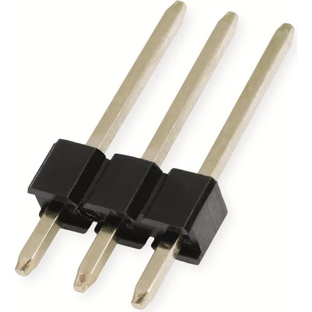 Eneroid, Multimeter, Stiftleiste, vergoldet, 1x 3-polig, 10 Stück