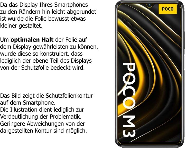 Produktbild Dipos Displayschutz Anti-Shock (Xiaomi Poco M3)