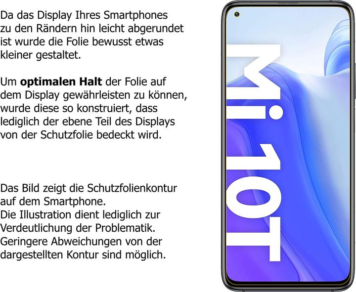 Image du produit Dipos Film de Protection d’écran Anti-reflet (4 pièce(s), Mi 10T Pro)