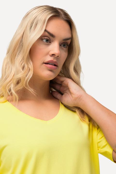 Produktbild Ulla Popken T-Shirt, A-Linie, V-Ausschnitt, Halbarm (46, 48)