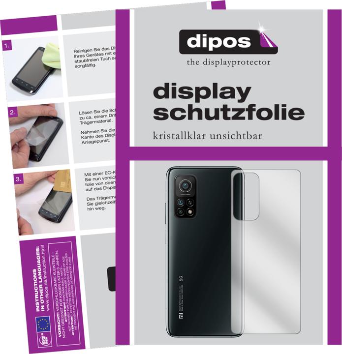Produktbild Dipos Displayschutzfolie Crystalclear (Xiaomi Mi 10T)