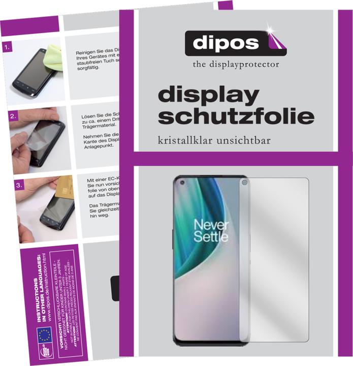 Produktbild Dipos Displayschutzfolie Crystalclear (OnePlus Nord N100)