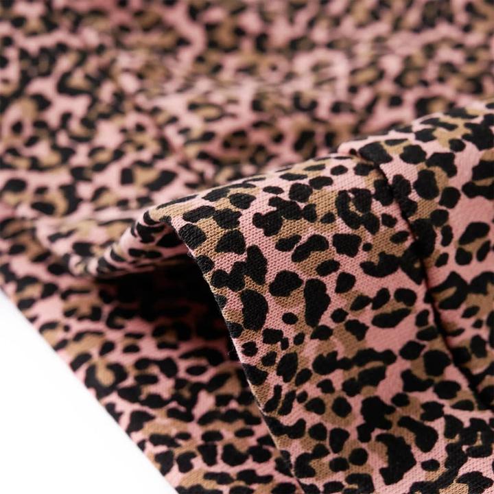 Produktbild vidaXL Kinder-Pulloverkleid Mittelrosa 116,Material: 95 (116)