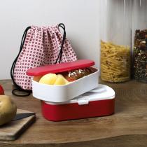 Image du produit Cook Concept coffret repas à emporter rose 3 pieces