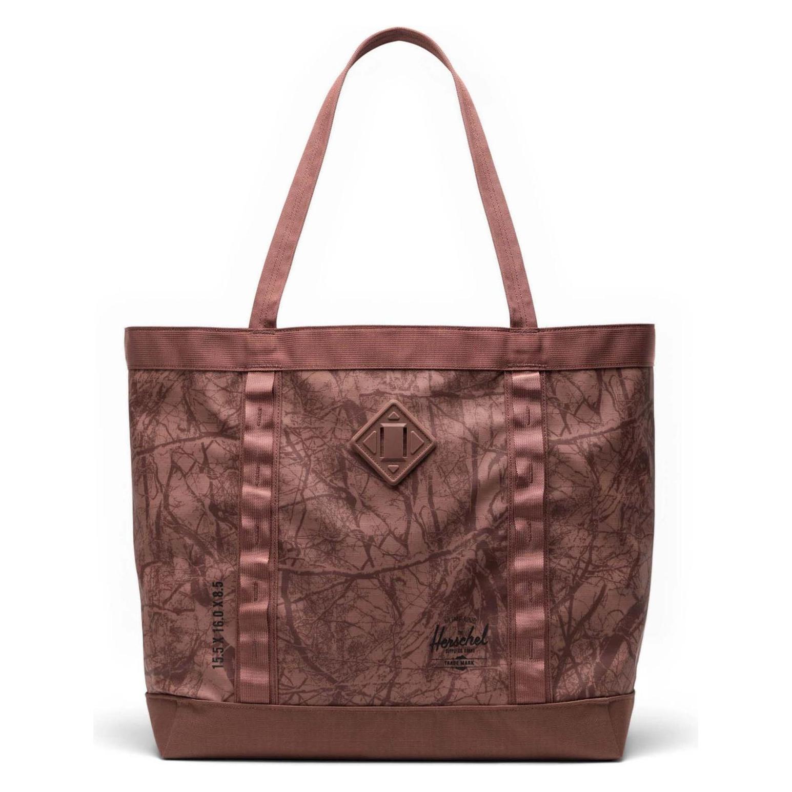 Herschel, Unisex, Tasche, All Season Gear Tote 33, Rosa, Braun, (33 l)