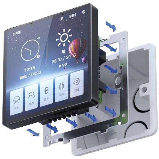 Actual product image Allnet Touch display tablet (8 GB, Black)