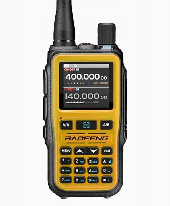 Productafbeelding Baofeng Krótkofalówka UV-5R EU MINI USB-C Bluetooth VHF UHF Pasmo Lotnicze Orange