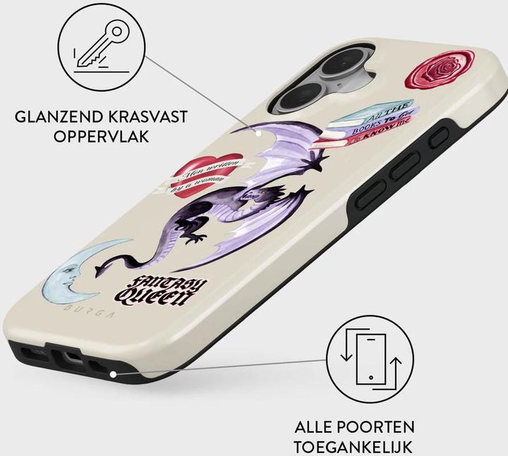 Produktbild Burga Tough MagSafe Case Apple iPhone 16 - Plot Twister (Apple iPhone 16)