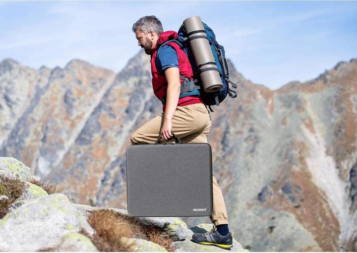 Produktbild Voltcraft VC-SP 120W 18V VC-13132620 Solar-Ladegerät Ladestrom Solarzelle 6.18 A (120 W, 4.64 kg)