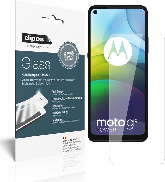 Produktbild Dipos Displayschutz Anti-Shock (2 Stück, Motorola Moto G9 Power)