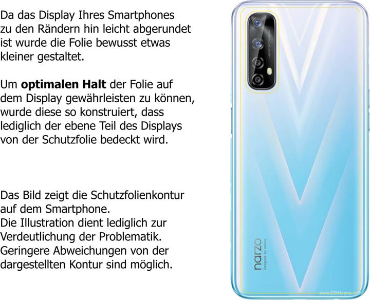 Produktbild Dipos Displayschutzfolie Crystalclear (Realme Narzo 20 Pro)
