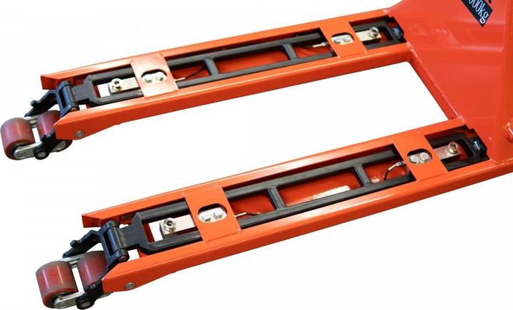 Produktbild Schefer - Gabelhubwagen Eco mit Waage, Tragfähigkeit 2000 kg