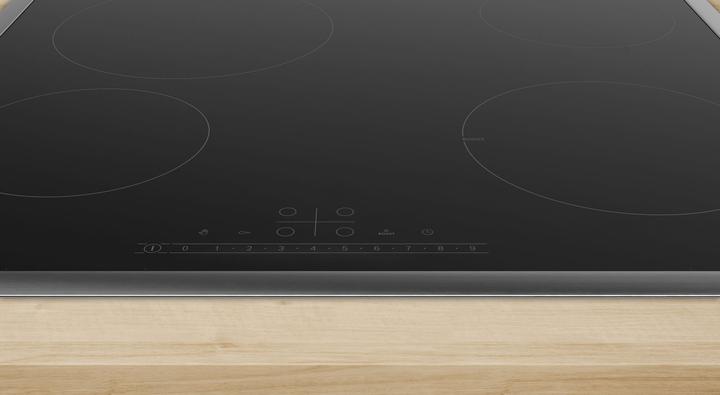 Produktbild Bosch Hausgeräte Serie 6 PKE645FP2E hob Black Built-in Ceramic 4 zone(s)