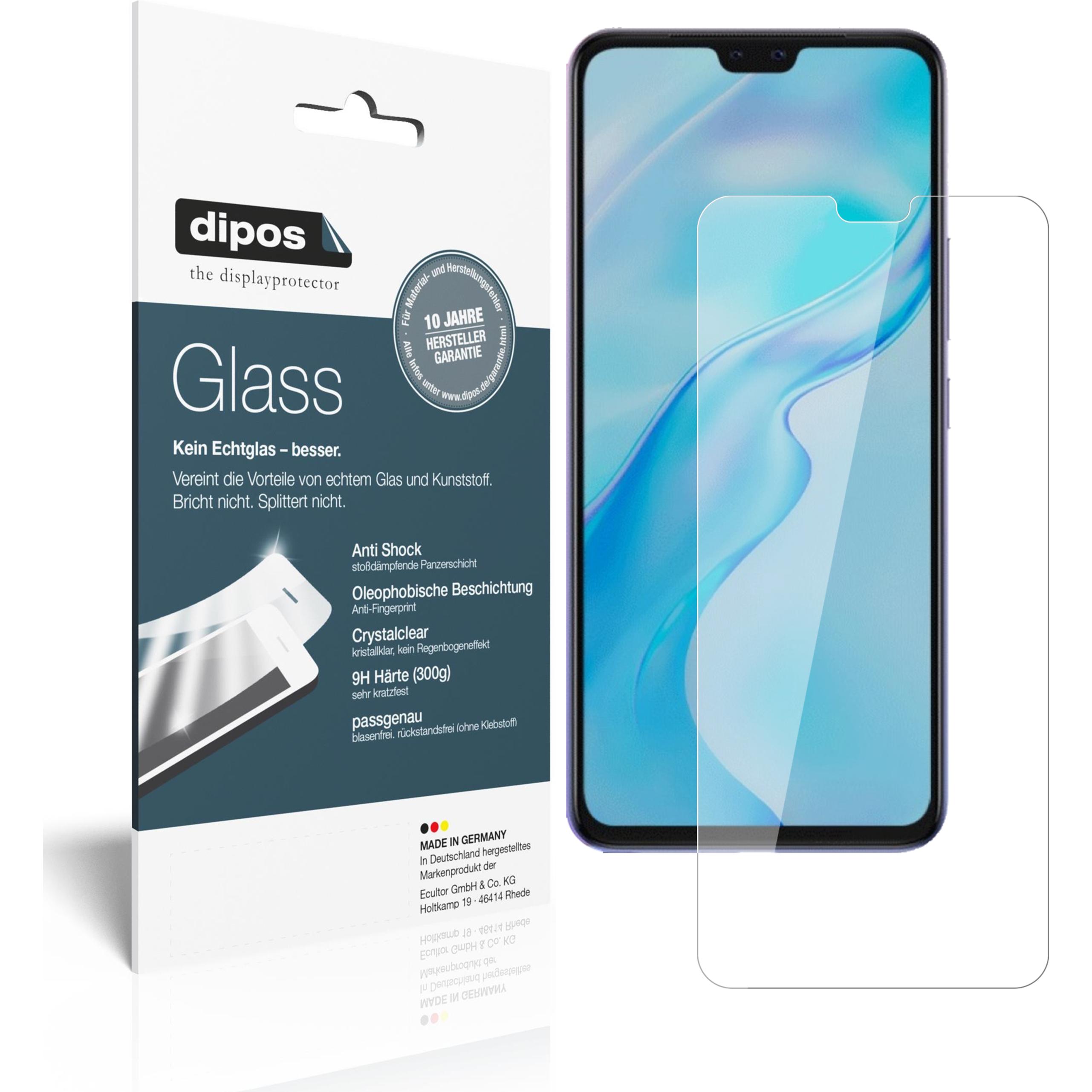 Dipos Displayschutz Anti-Shock (2 Stück, Vivo V20 Pro), Smartphone Schutzfolie, Transparent