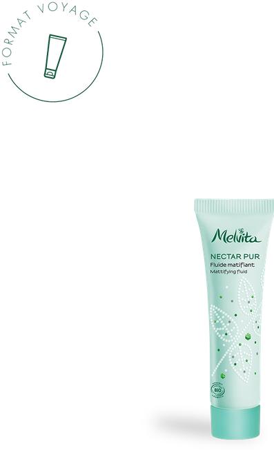 Actual product image Melvita Nectar Pur Mattierendes Fluid Travel Size (10 ml, Face toner)