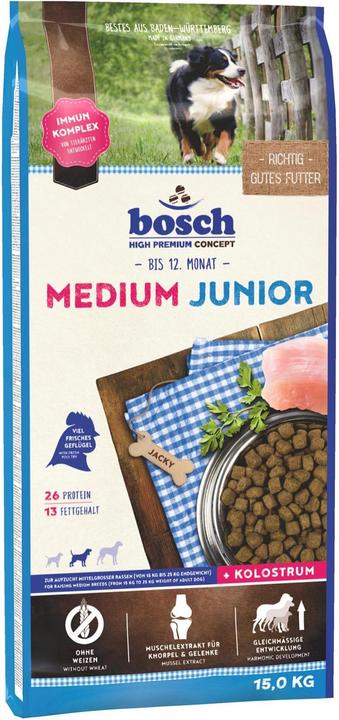 Bosch Petfood Medium Junior (Junior, 1 pcs., 15000 g)