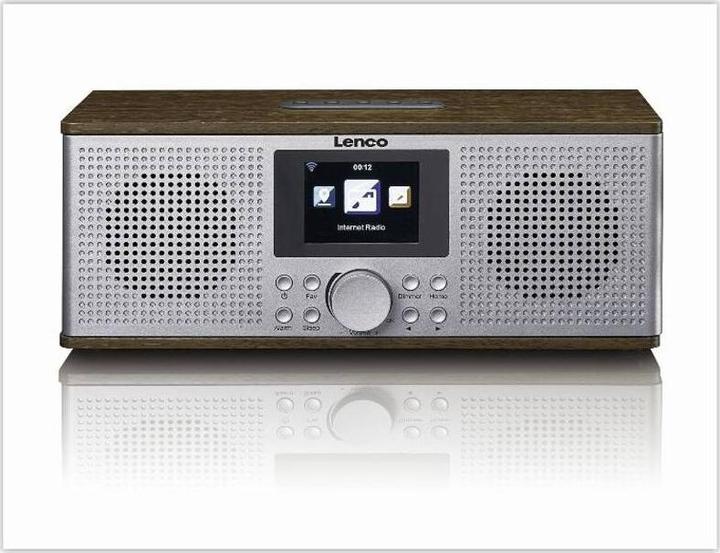 Actual product image Lenco DIR-170, DAB+ Internet Radio, Walnut (DAB+, Internet radio, Bluetooth)