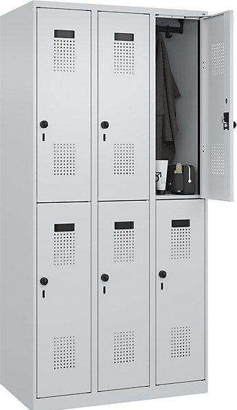 Actual product image C+P Evolo PLUS double-decker locker (90 cm, 185 cm)