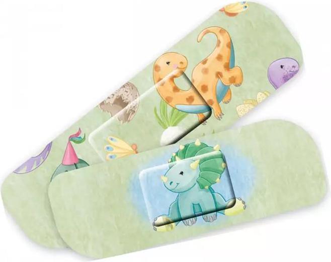 Actual product image Lutz Mauder Tapir Ella plasters sweet dinosaurs