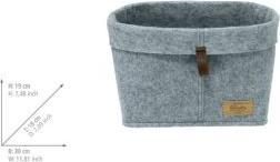 Image du produit Wenko Filz-Korb Mod. Feli L Aufbewahrungskorb mit umklappbarer Krempe