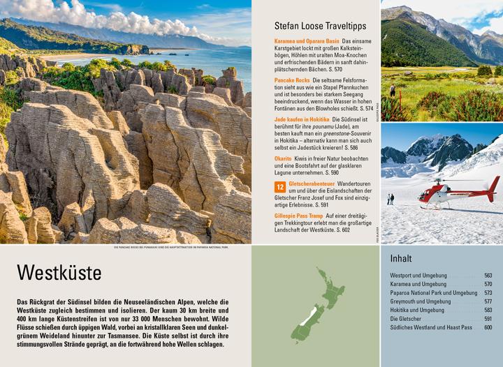 Immagine prodotto Stefan Loose Reiseführer Neuseeland (Tedesco, Shafik Meghji, Gerard Hindmarsh, Ian Osborn, Stephen Keeling, Sarah Reid, Rachel Mills, 2024)