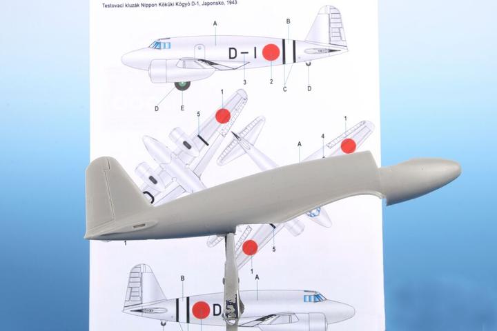Produktbild Planet Models Nippon K??k??ki K??gy?? D-1 Research Glider (Segelflugzeug)
