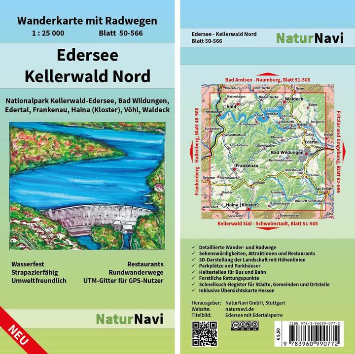 Produktbild Edersee - Kellerwald Nord