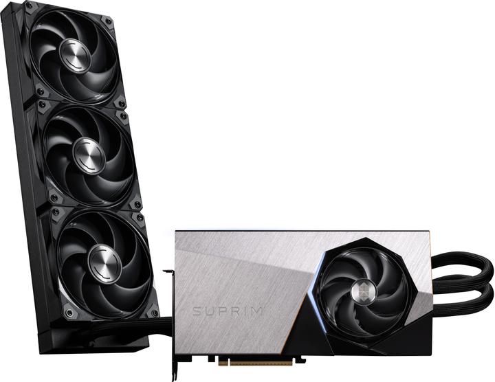 Actual product image MSI GeForce RTX 5090 32G SUPRIM LIQUID SOC (32 GB)