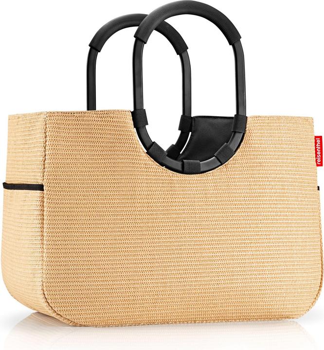 Produktbild reisenthel loopshopper L frame raffia black