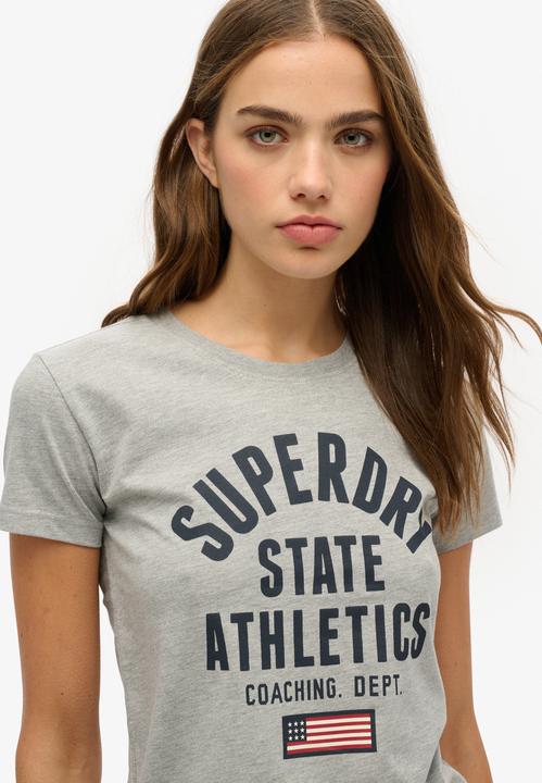 Actual product image Superdry Athletic Graphic Fitted Tee (L)