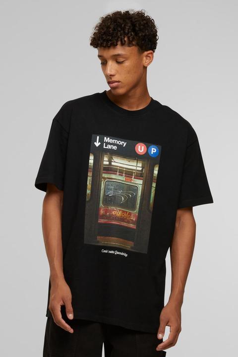 Produktbild Urban Classics Upscale Memory Lane Oversize Tee - 178329 (M)