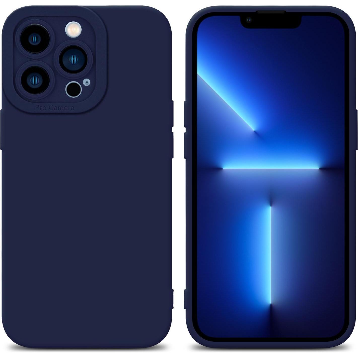 Thumbnail - Cadorabo Hülle für Apple iPhone 12 PRO im TPU Fluid LM162 Style (Apple iPhone 12 Pro), Smartphone Hülle, Blau