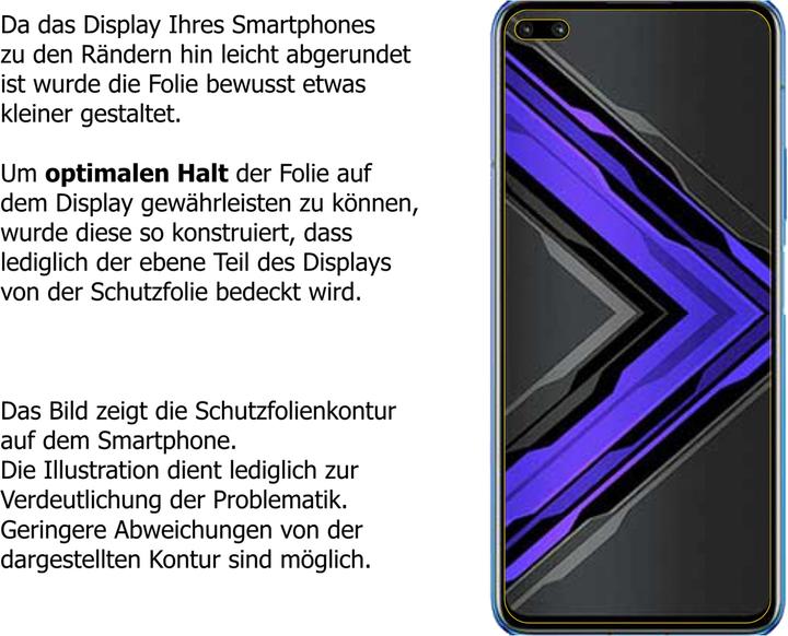 Actual product image Dipos Screen Protector Anti-Glare (2 pcs., Honor Play 4 Pro)