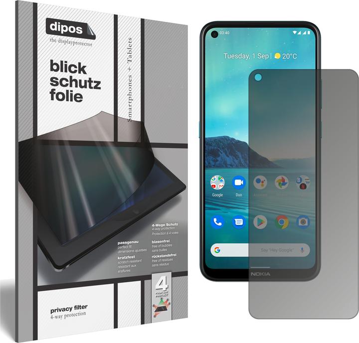 Produktbild Dipos Blickschutzfolie 4-Way Privacy (Nokia 3.4)