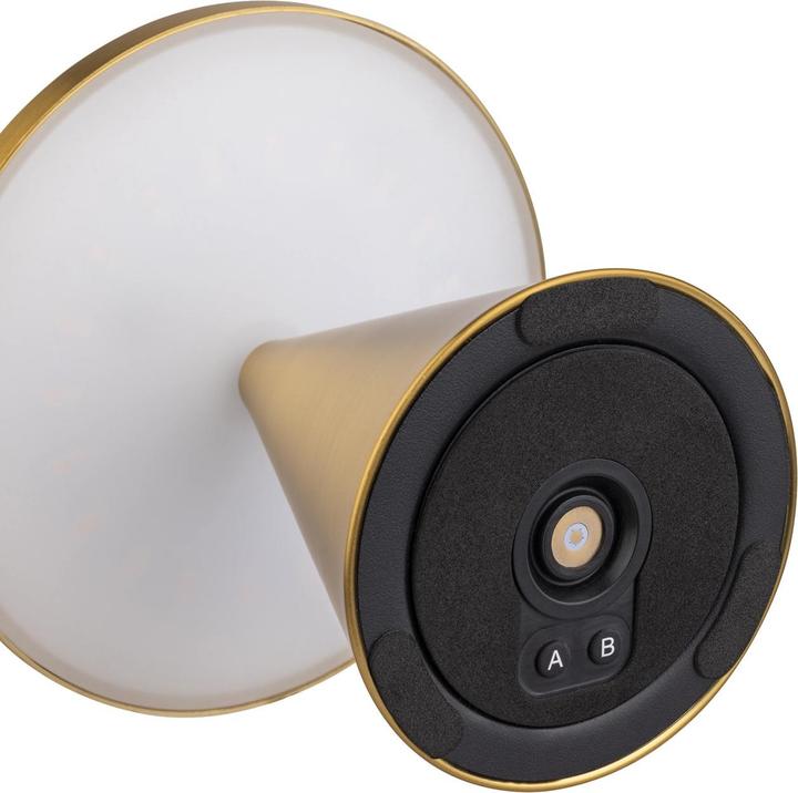 Image du produit APS Cone Mini Tischleuchte D13cm H11.5cm gold