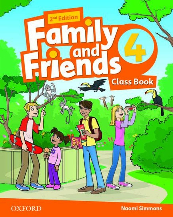 Actual product image Family and Friends: Level 4: Class Book (English, Naomi Simmons, 2019)