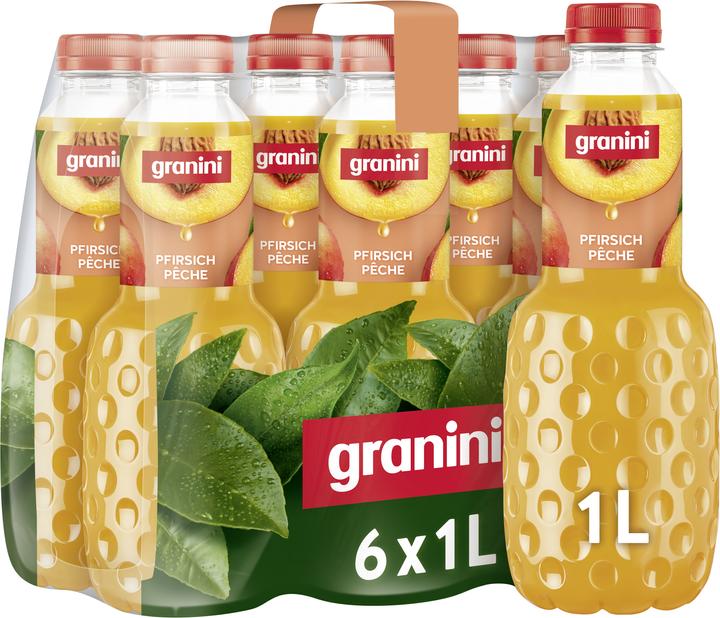 Granini Pesca PET 95(6x1L) CH (6 x 100 cl)