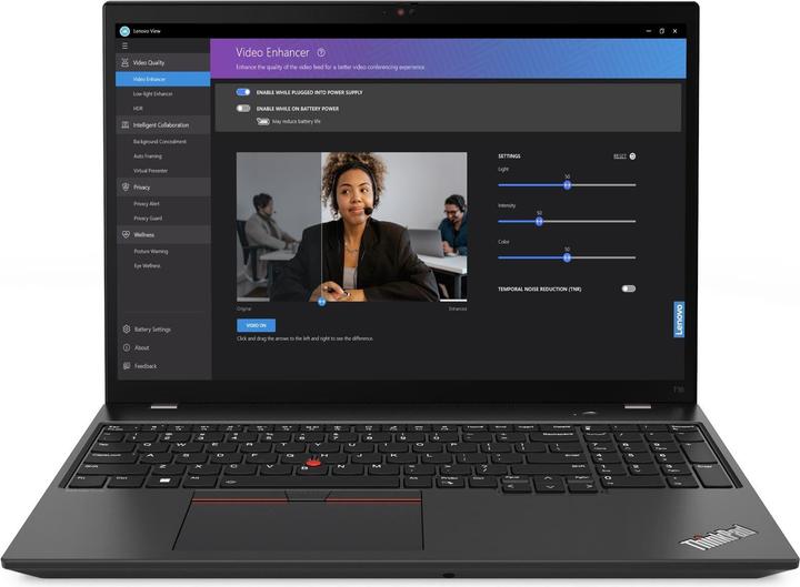 Actual product image Lenovo ThinkPad T16 Gen 2 (16", 512 GB, 32 GB, DE, Intel Core i5-1335U)