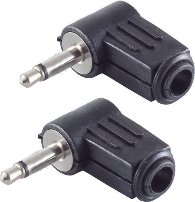 Actual product image Shiverpeaks ®-BASIC-S--jack plug mono 3.5mm, angle--VE2