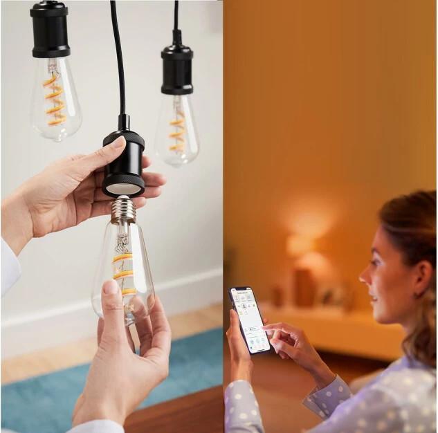 Actual product image WiZ Tunable White Color Edison (E27, 470 lm, 1x)