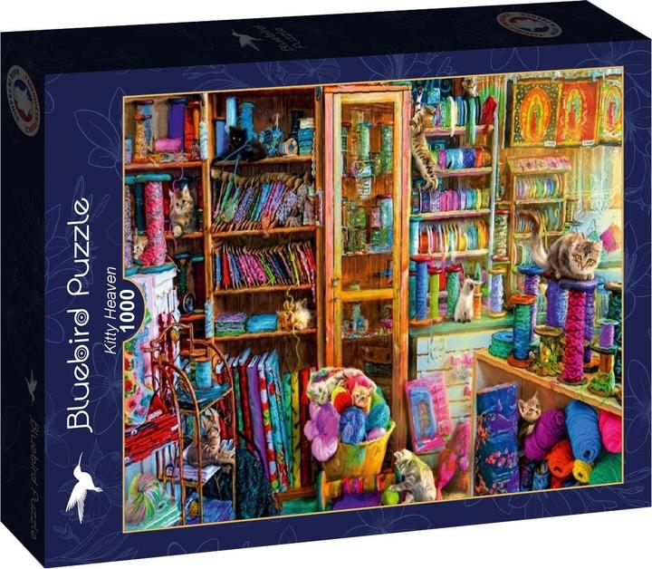 Immagine prodotto Bluebird Puzzle 1000 pezzi Kitty Heaven (1000 pezzi)