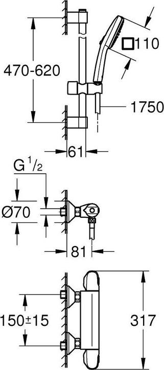 Nährwerte und Zutaten Grohe Grohtherm 1000