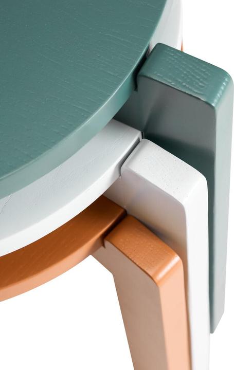 Image du produit Hübsch Always Hocker Petrol