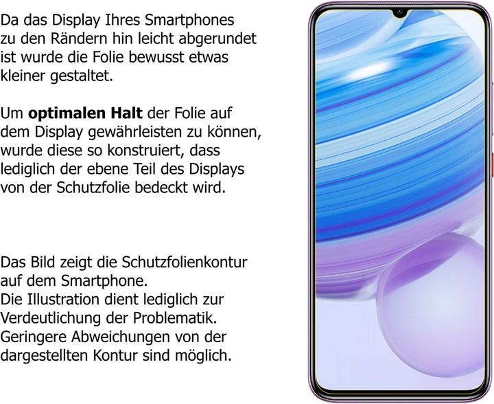 Produktbild Dipos Displayschutz Anti-Shock (2 Stück, Xiaomi Redmi 10X)