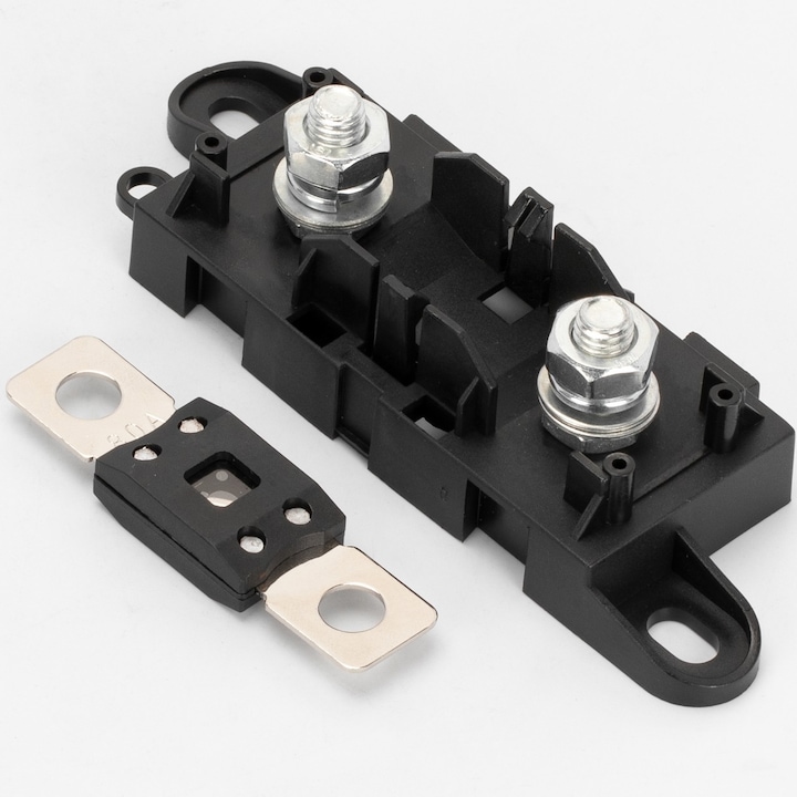 Produktbild Voltima Sicherungshalter Mega, Schwarz, 126x37.5x43.5 mm (M8)